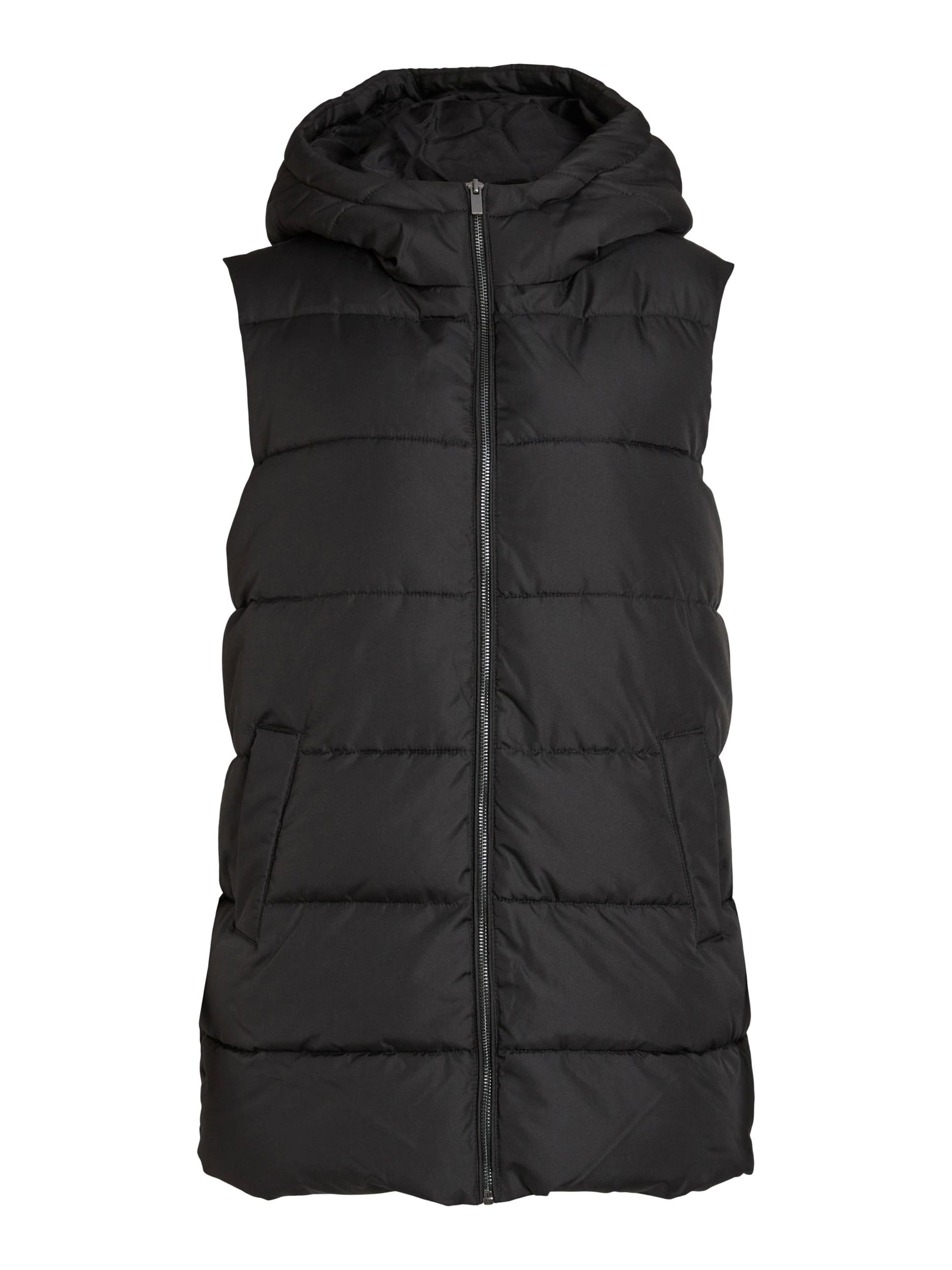 VILA Vest 'VITate' in Black: front