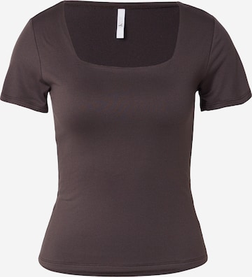 Hailys Shirt 'Al44essia' in Brown: front