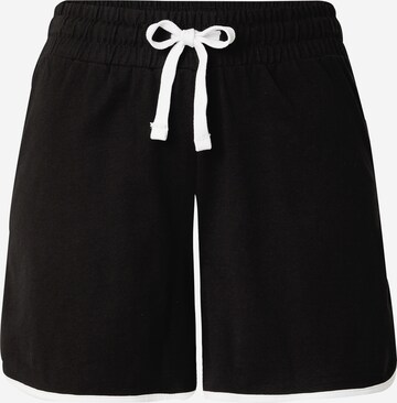 ONLY PLAYLoosefit Sportske hlače 'ONPFENA' - crna boja: prednji dio