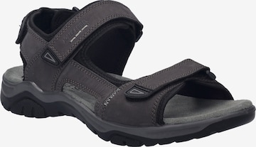 JOSEF SEIBEL Trekkingsandale in Schwarz: Vorderseite