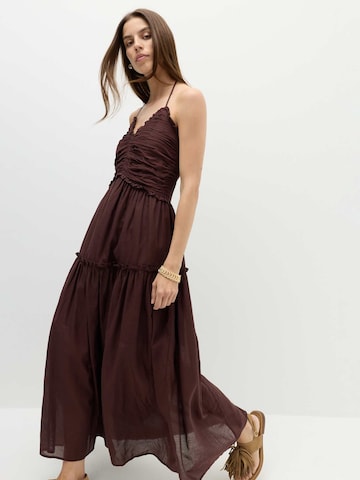 Robe Marks & Spencer en marron