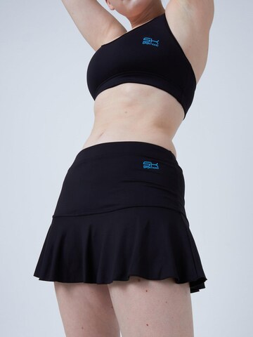 SPORTKIND Sportrock 'Glockiger Rock / Skort'‌‌‌‌‌‌‌‌‌ in Schwarz: Vorderseite