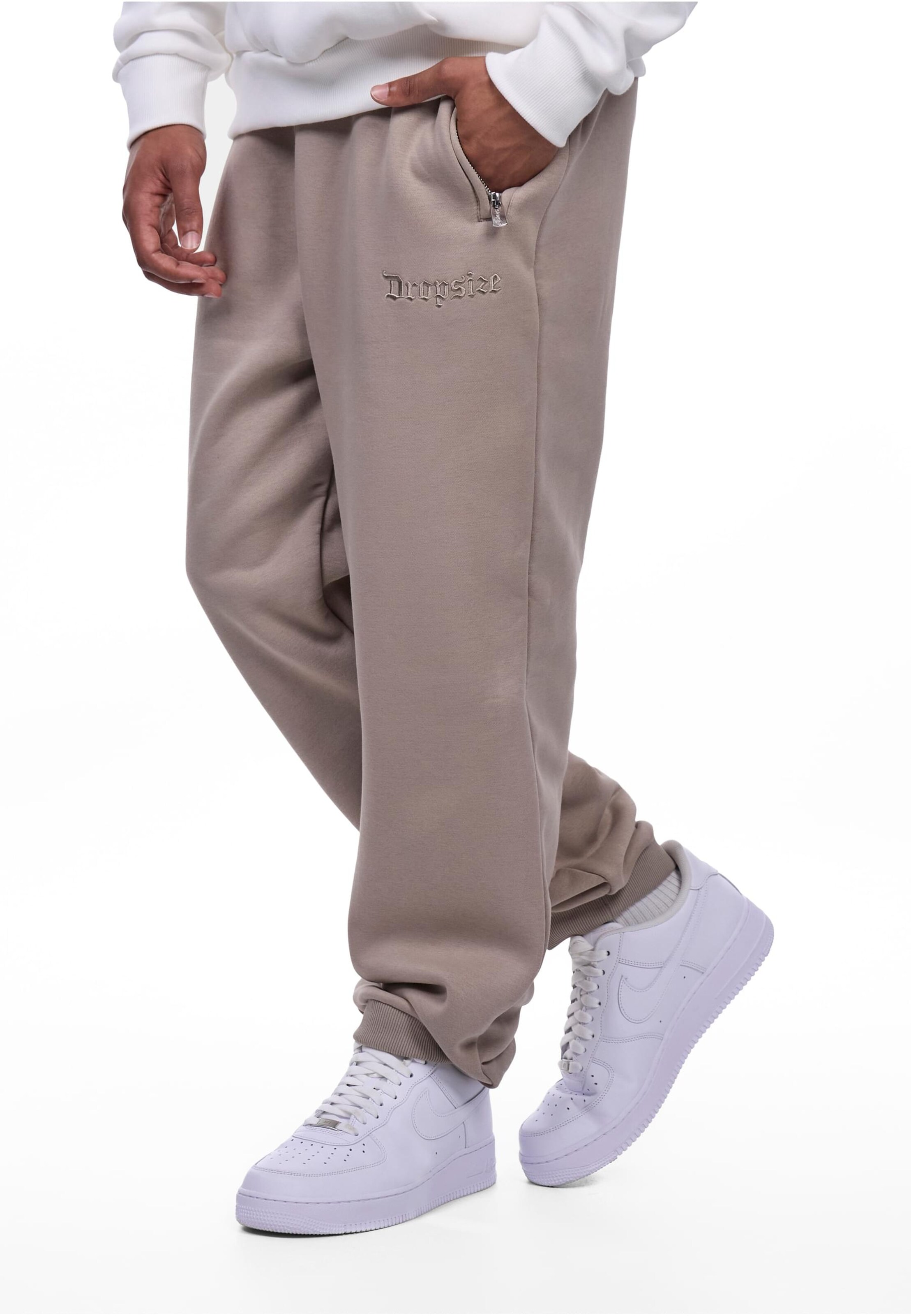 Dropsize Tapered Nadrág - bézs