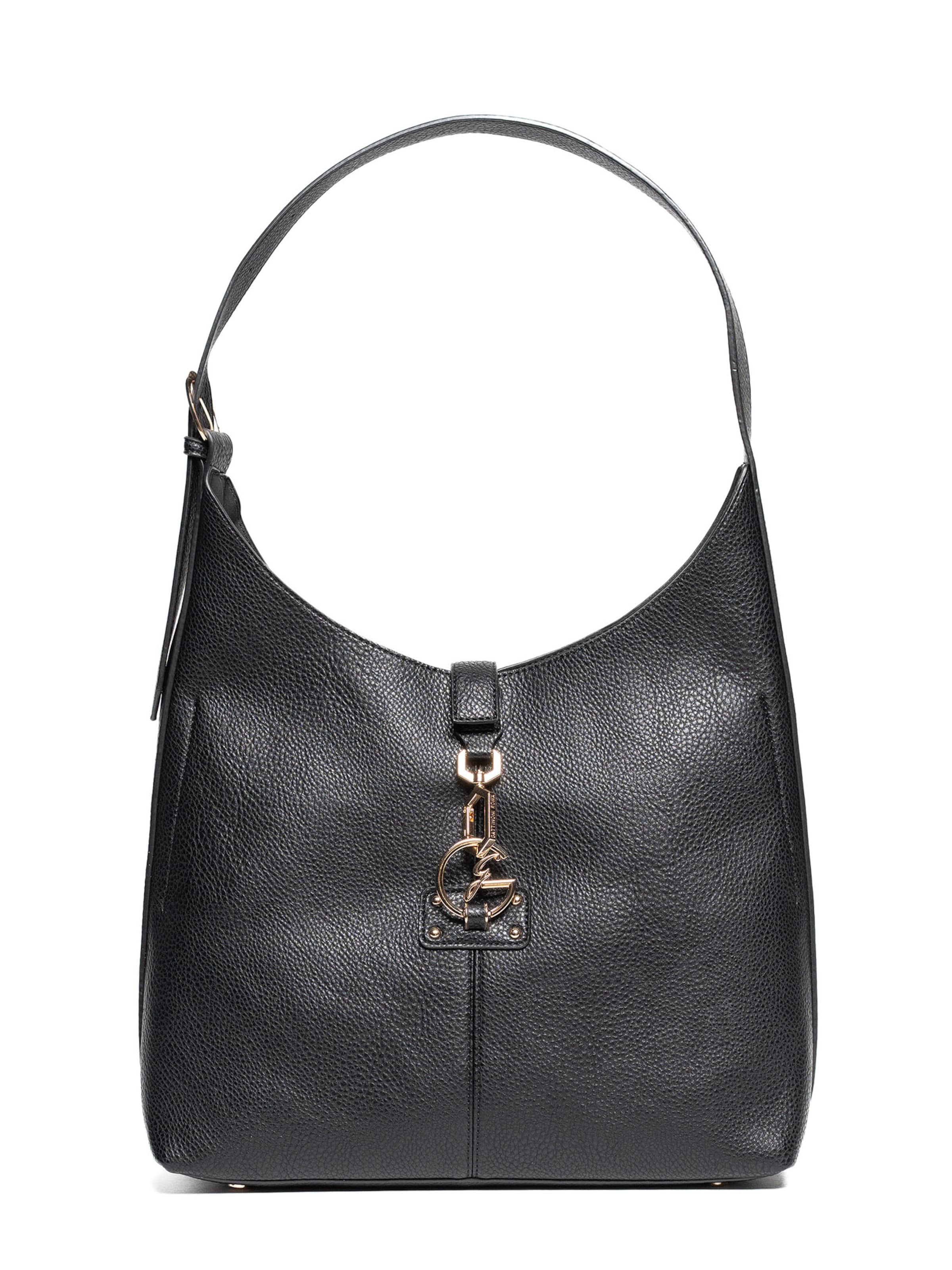 Gattinoni Hobo-Tasche in schwarz, Produktansicht