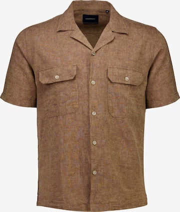 Lindbergh Skjorte i brun: forside