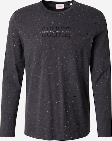 T-Shirt s.Oliver en gris : devant