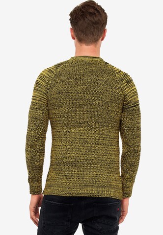 Rusty Neal Pullover in Gelb