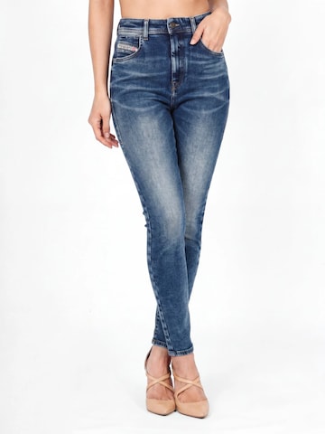 Skinny Jeans '1984 Slandy-High' di DIESEL in blu