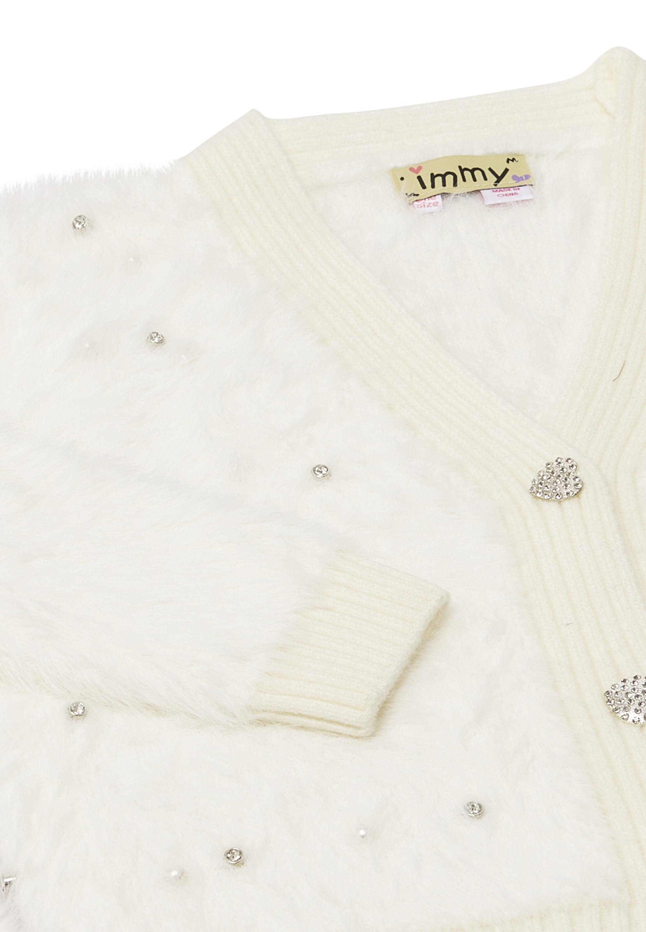 IMMY - Casaco de malha em branco