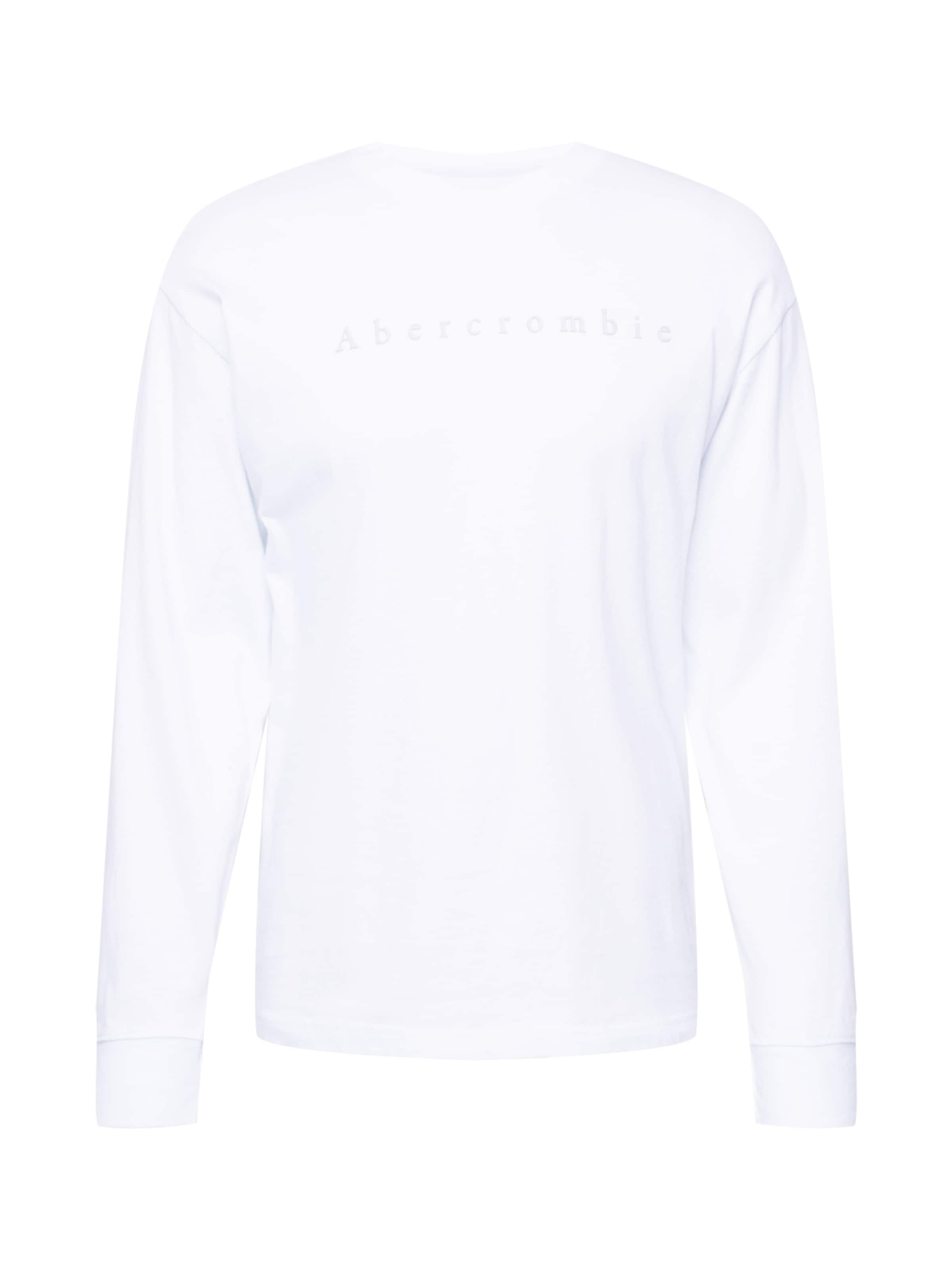 Abbigliamento Uomo Abercrombie & Fitch Maglietta in Bianco 