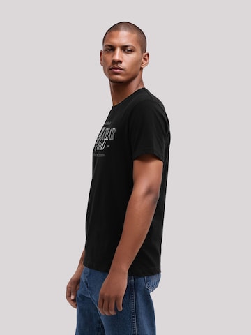 F4NT4STIC Shirt 'Deck Chair Club Knut und Jan' in Black