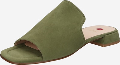 Högl Mule en olive, Vue avec produit