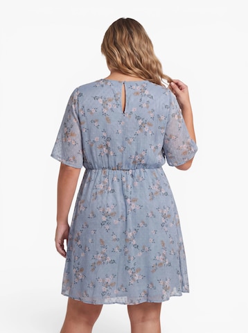 ONLY Carmakoma Jurk 'CARSIGRID' in Blauw