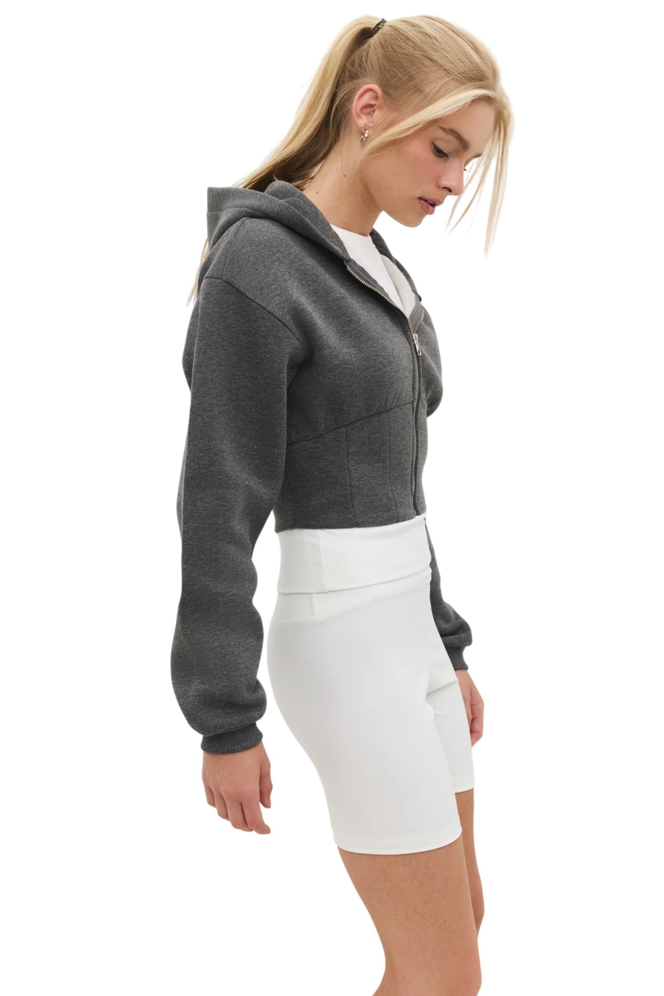 No Matter What Sweatjacke in Grau