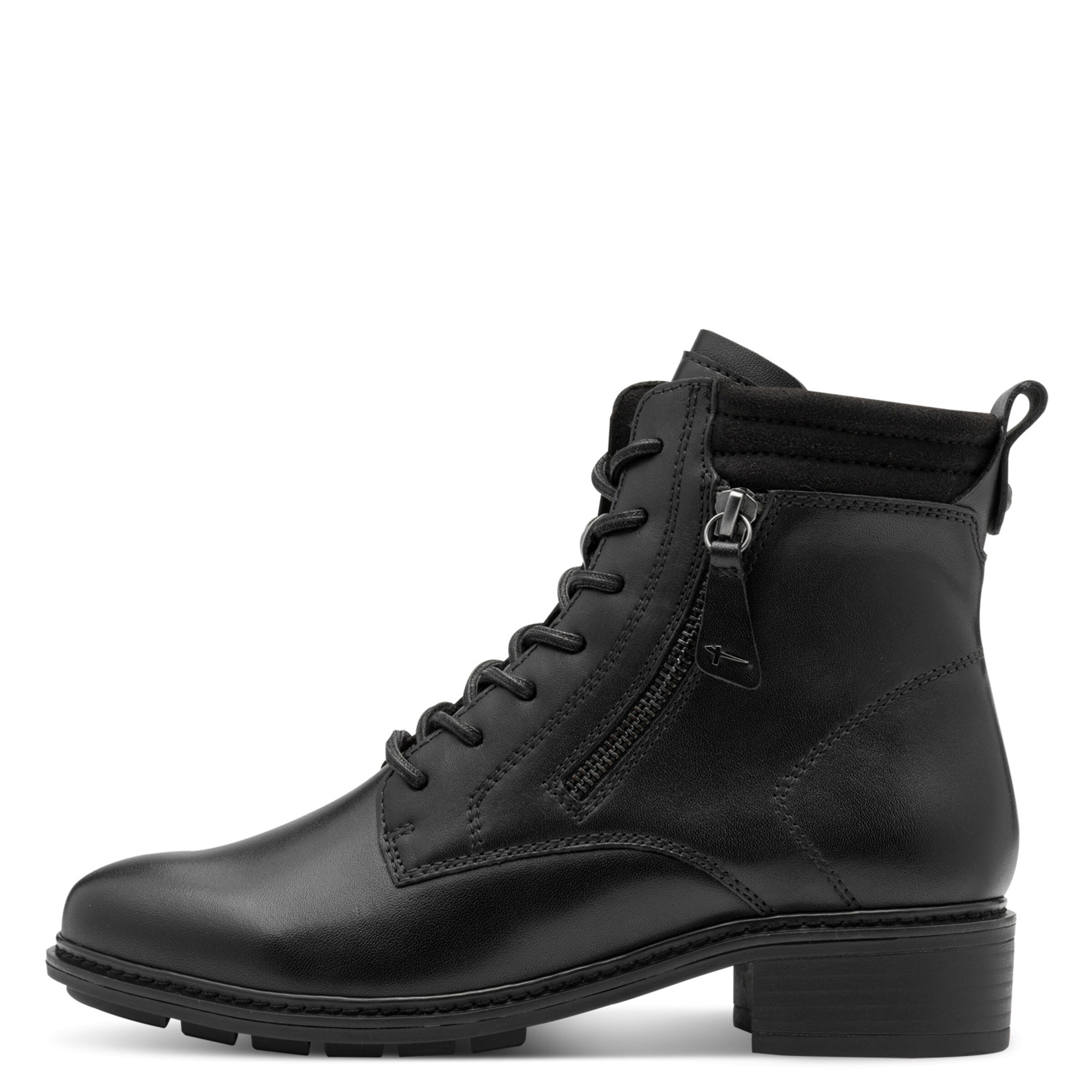 Tamaris Schnürstiefelette in Schwarz