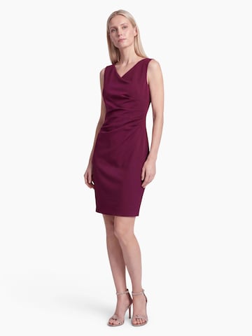 Vera Mont - Vestido de bainha em roxo