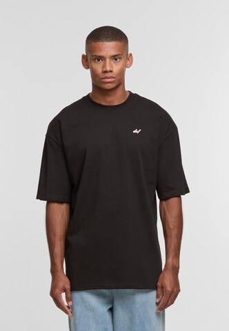 DEF Shirt 'Fuel' in Schwarz