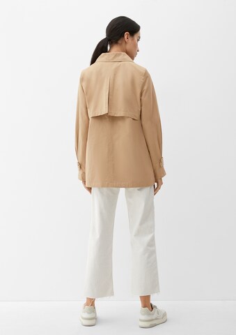 s.Oliver Between-Seasons Coat in Beige