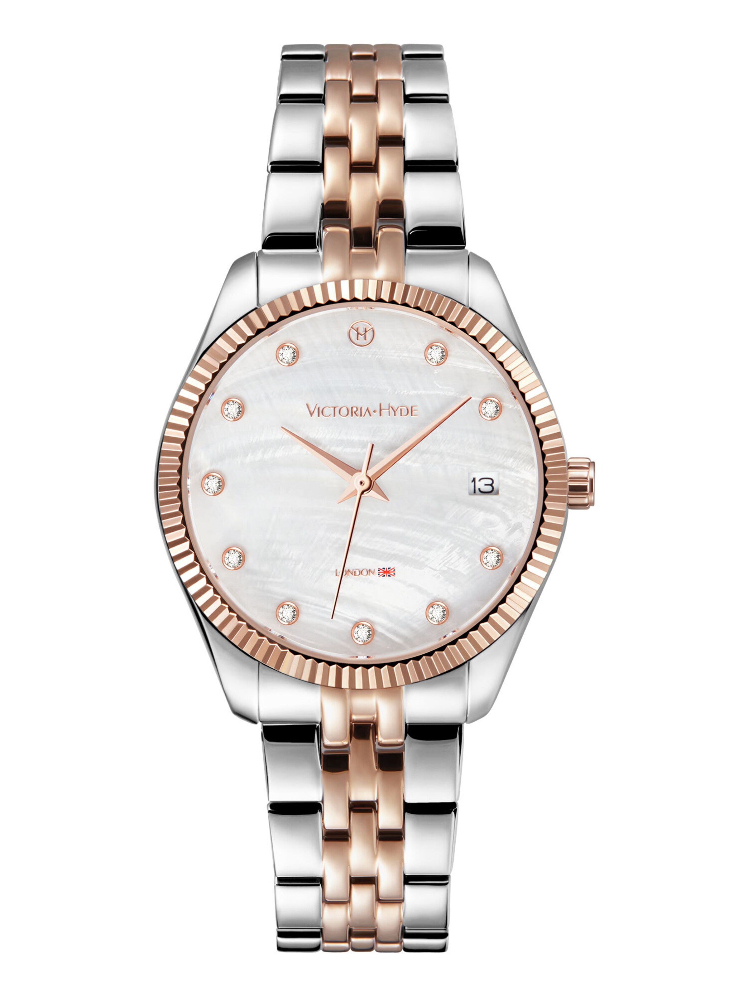 Victoria Hyde Uhr "Rose" in Gold: Vorderseite