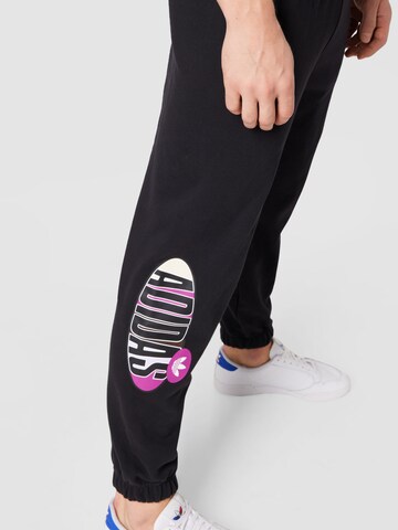 ADIDAS ORIGINALS Tapered Trousers 'Trefoil A33' in Black