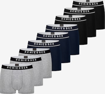 SCHIESSER Boxershorts '95/5 Organic Cotton' in Gemengde kleuren: voorkant