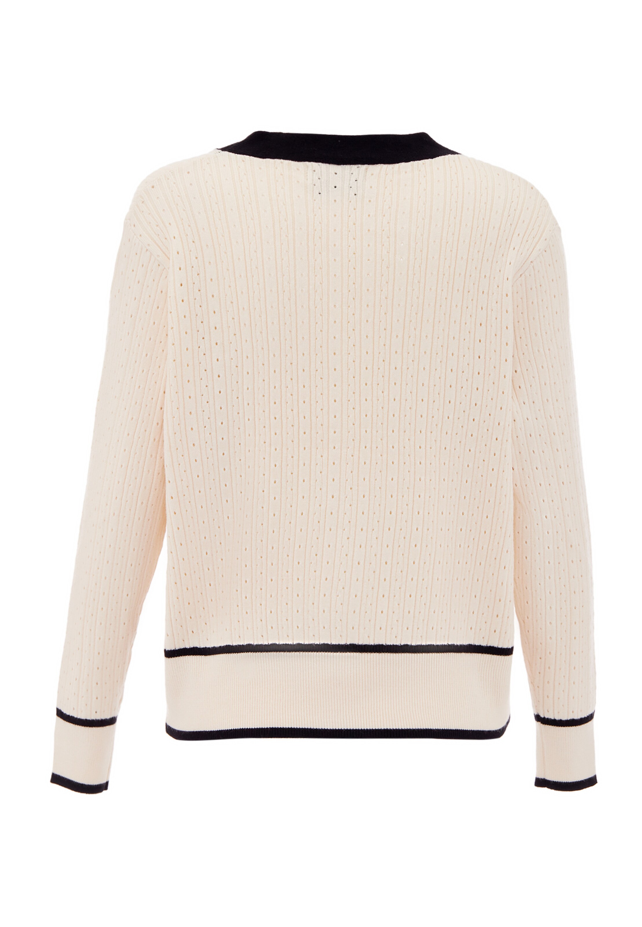 CHANI - Casaco de malha em bege