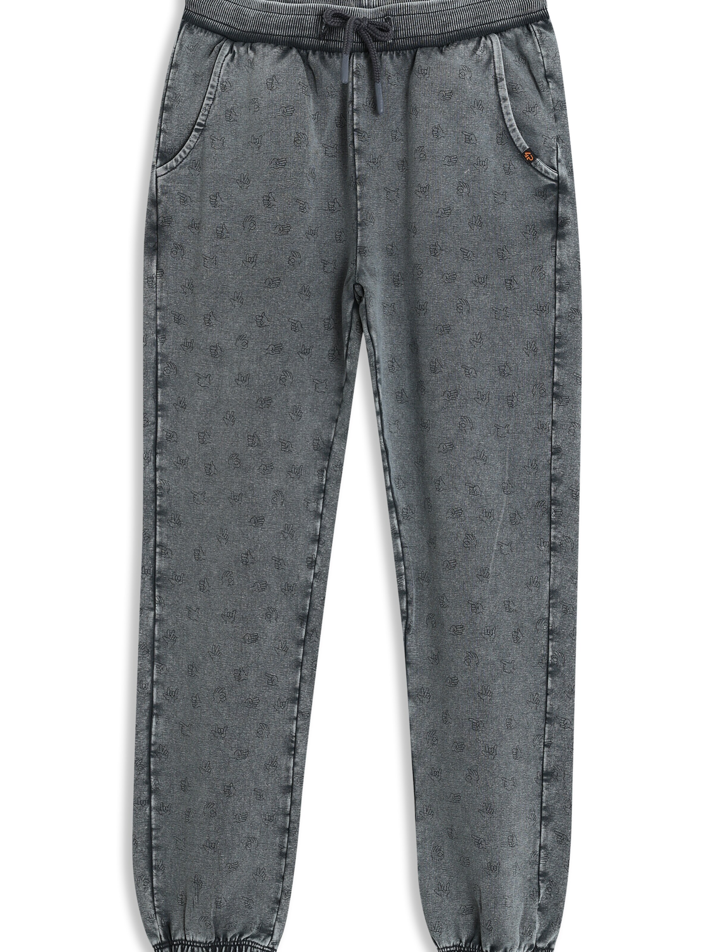 4PRESIDENT Regular Hose 'Onni'‌‌‌‌‌‌‌‌‌ in Schwarz: Vorderseite