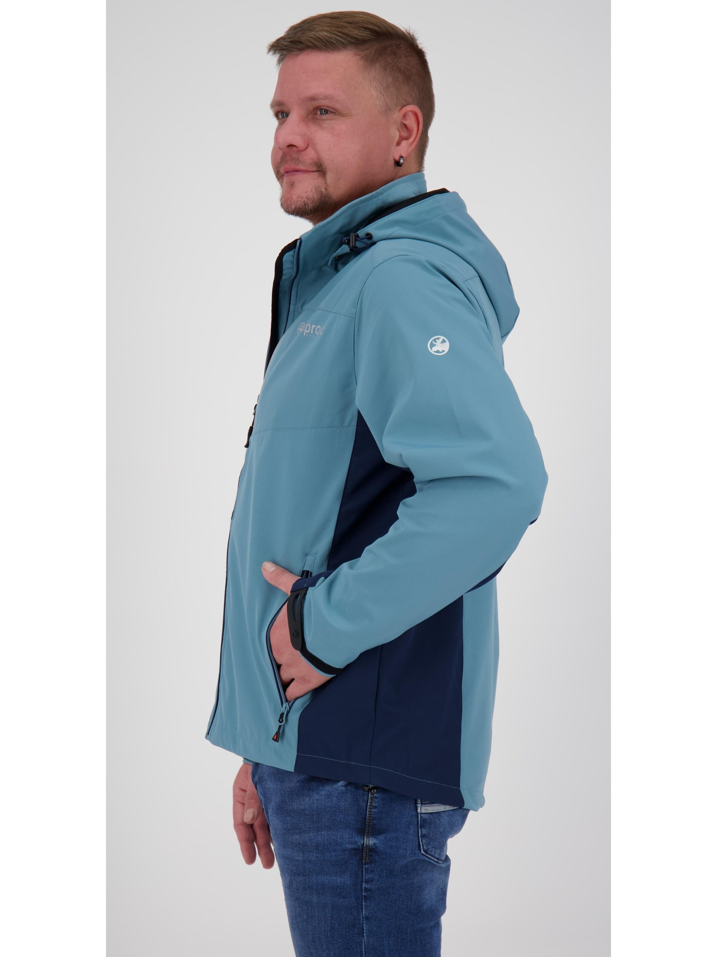 Veste mi-saison 'NUNAVUT MEN' deproc en bleu
