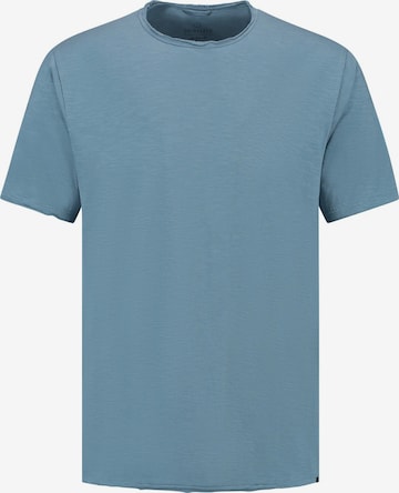 Dstrezzed T-Shirt 'The Mc. Queen' in Blau: Vorderseite