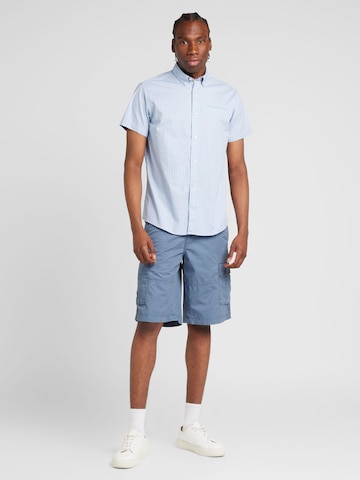 Coupe regular Chemise 'JACK' JACK & JONES en bleu