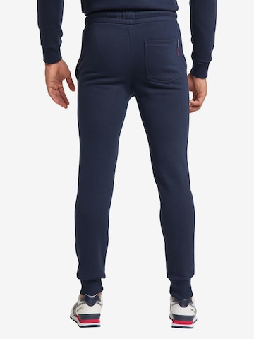 Carlo Colucci Tapered Pants 'D'Ambra' in Blue