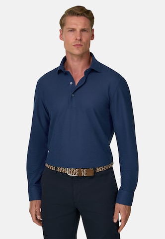 Boggi Milano Shirt ' SAKURA ' in Blue: front