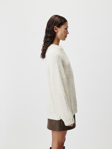 LeGer by Lena Gercke Pullover 'Leslie' i hvid