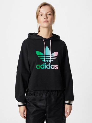 ADIDAS ORIGINALS Sweatshirt 'Adicolor 70S ' in Black: front
