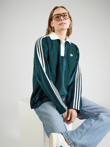 T-shirt ADIDAS ORIGINALS en vert : devant