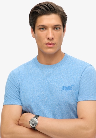 Superdry Majica 'Essential' | modra barva