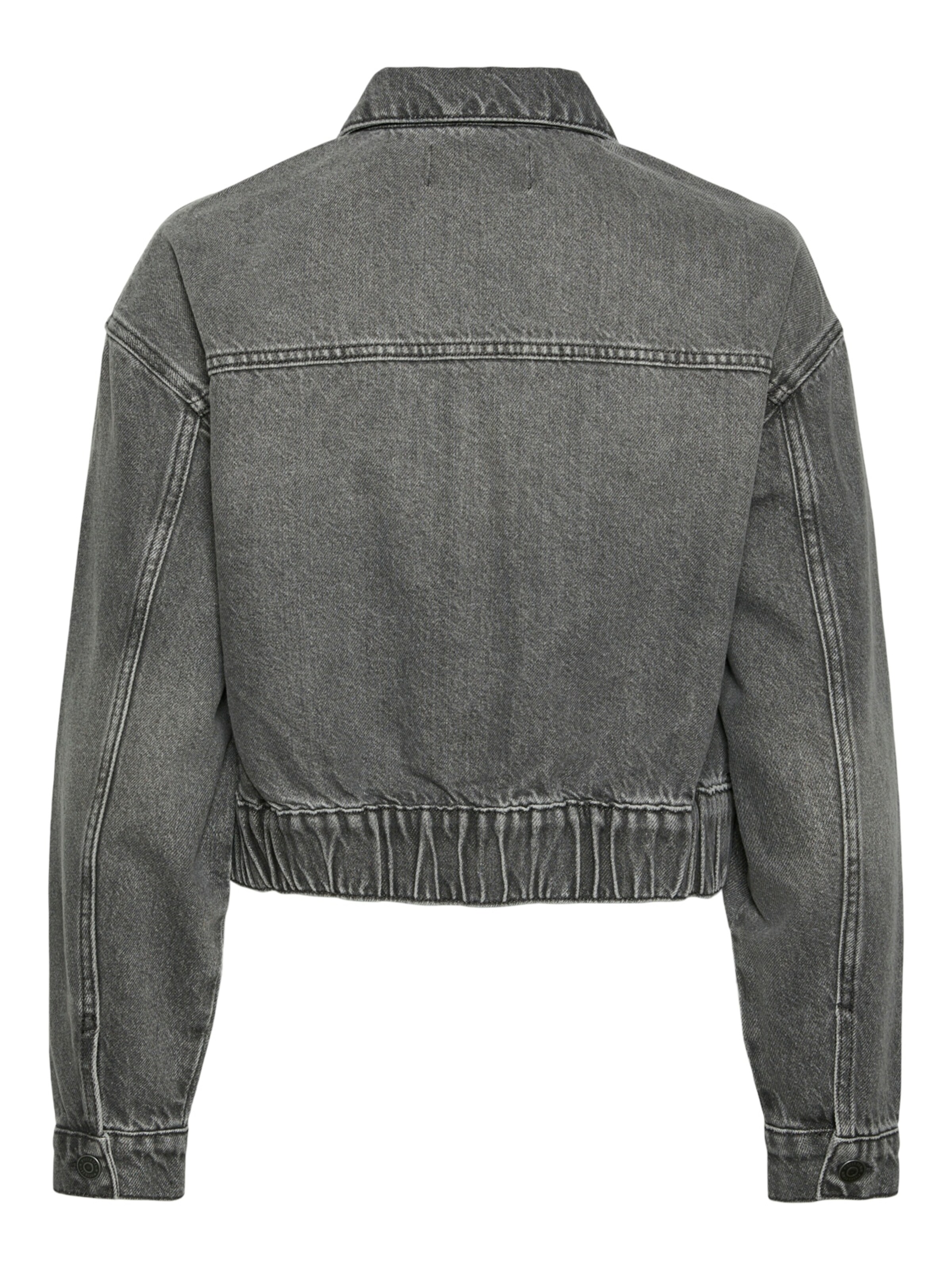 Veste mi-saison 'Nynne' PIECES en gris