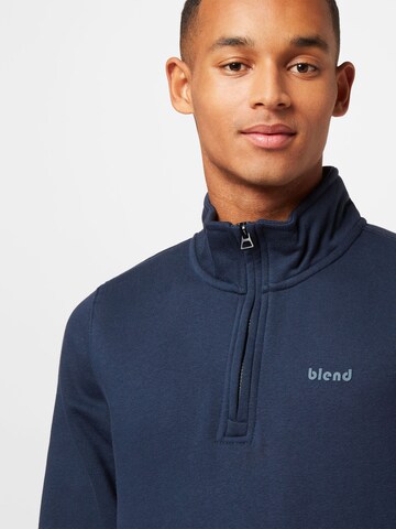 Sweat-shirt 'Downton' BLEND en bleu