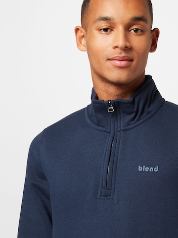 BLEND Sweatshirt 'Downton' in Blauw