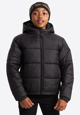 VANS Winterjas 'Hillgate' in Zwart: voorkant