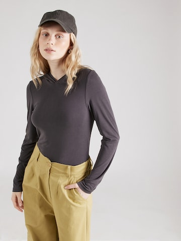 Monki Shirt in Zwart: voorkant