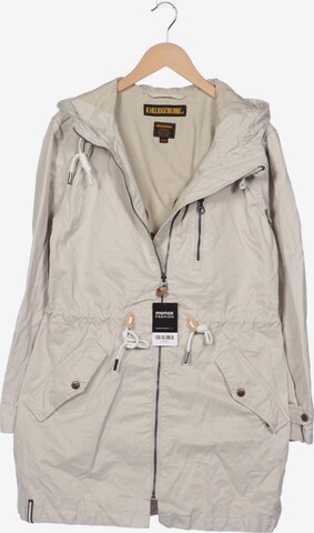 khujo Jacket & Coat in XL in White: front