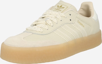 ADIDAS ORIGINALSNiske tenisice 'SAMBAE' - bijela boja: prednji dio