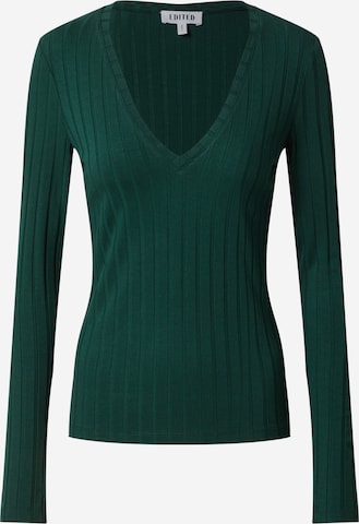 EDITED Shirt 'Elin' in Green: front