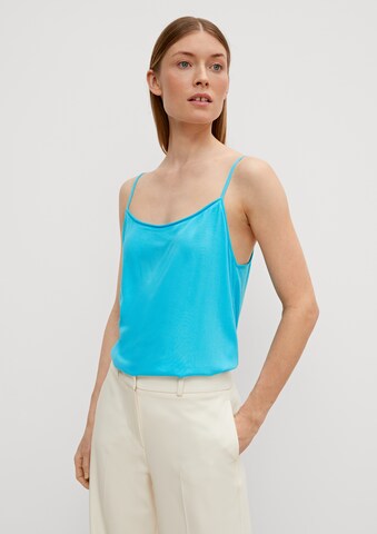 COMMA Top in Blue: front