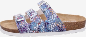 ROHDE Pantolette 'Alba' in Blau: Vorderseite