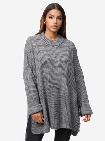 Elara Pullover in Grau: Vorderseite