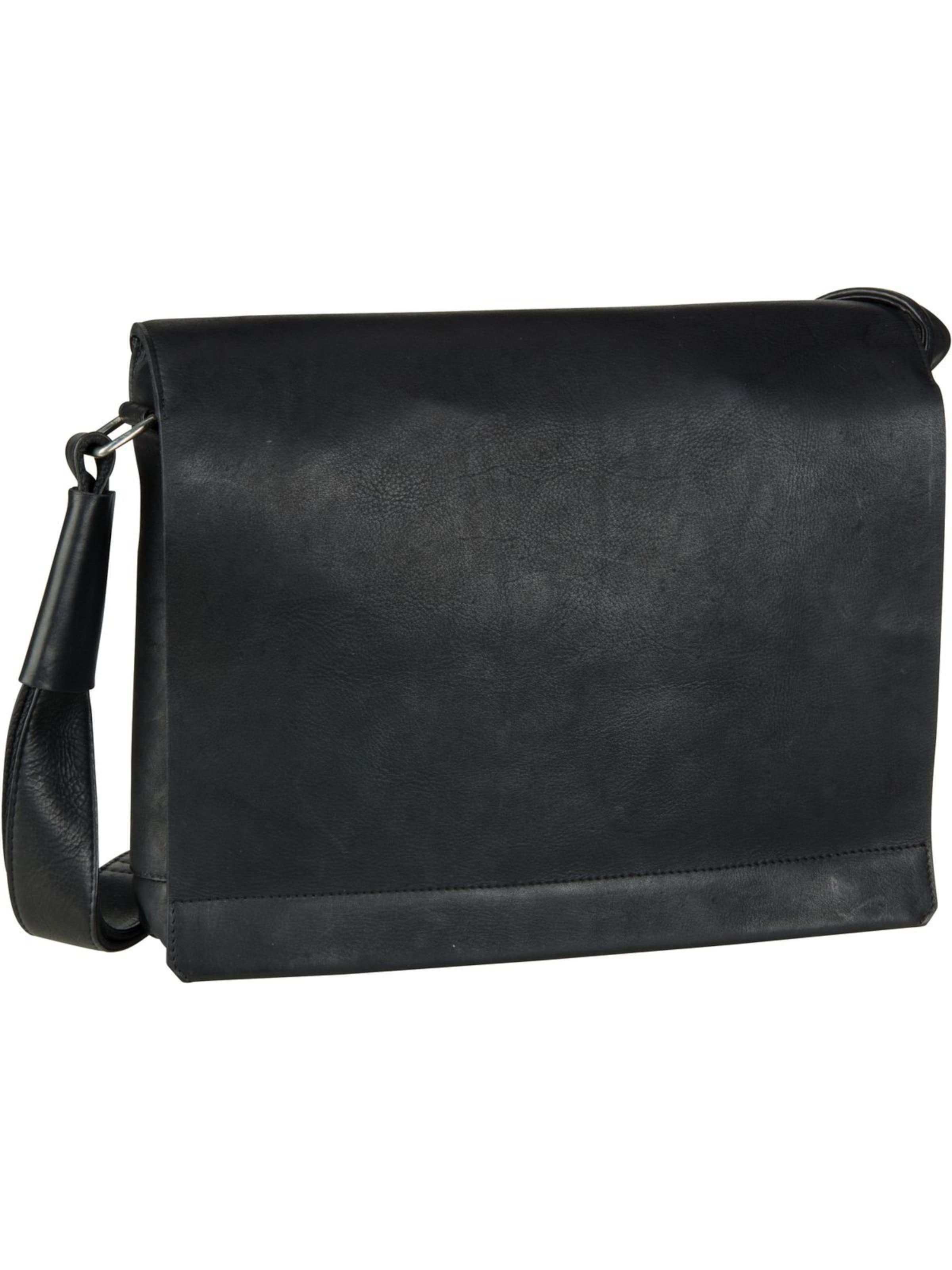 Harold's Umhängetasche 'Campo' in Schwarz: Vorderseite