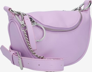 Seidenfelt Manufaktur Crossbody Bag 'Skien II' in Purple