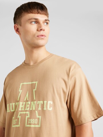 JACK & JONES T-shirt 'GAVIN' i beige